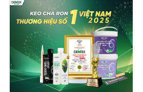​DEMEX – "Keo Chà Ron Thương Hiệu Số 1 Việt Nam 2025": Tiếp tục khẳng định vị thế  dẫn đầu